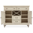 Magnussen Home Newport Alabaster Server