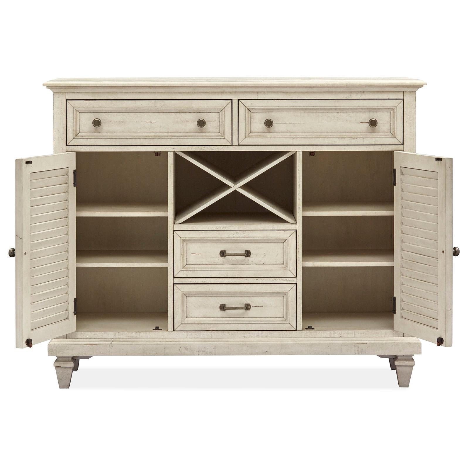 Magnussen Home Newport Alabaster Server