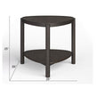 Magnussen Home Hadleigh Shaped Accent End Table