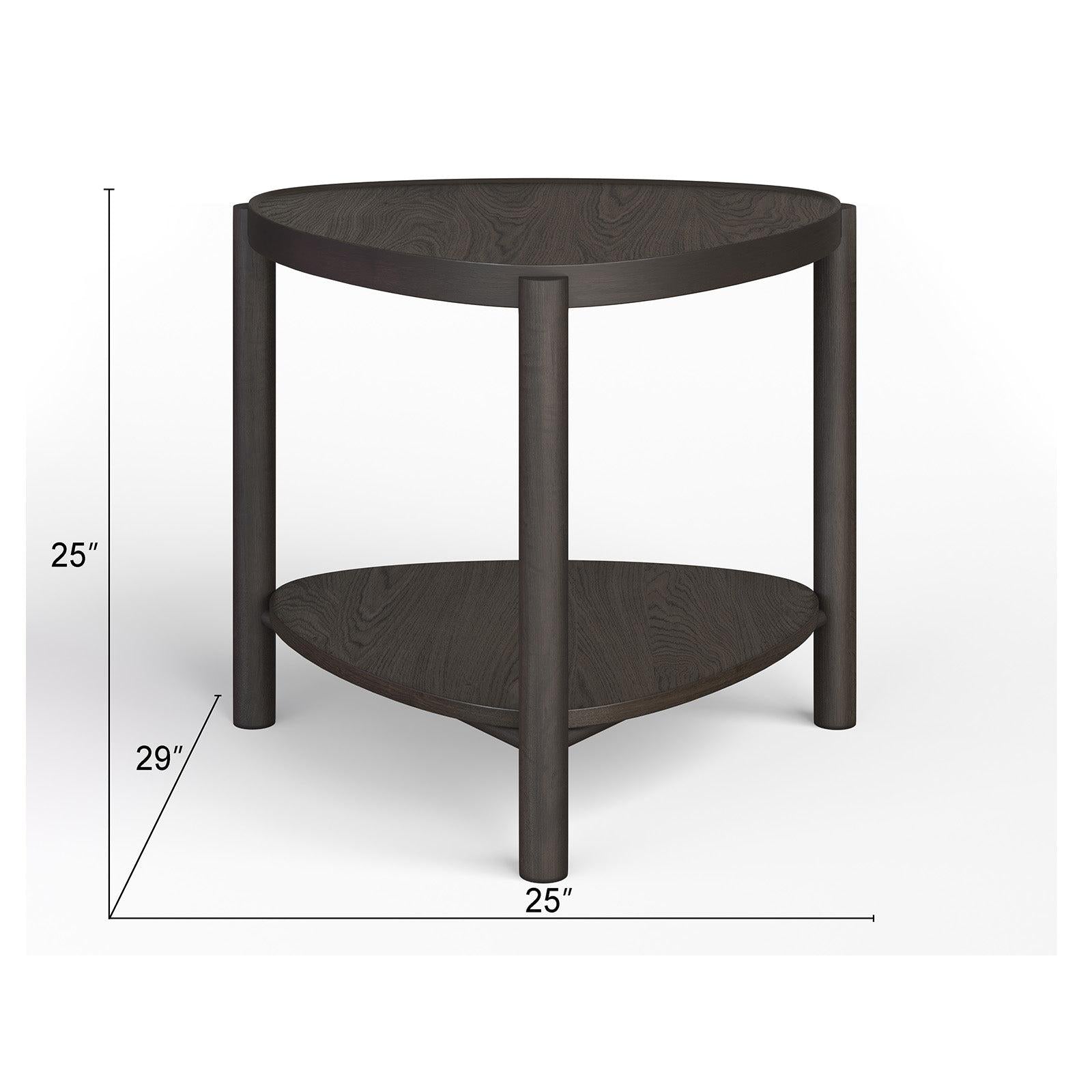 Magnussen Home Hadleigh Shaped Accent End Table