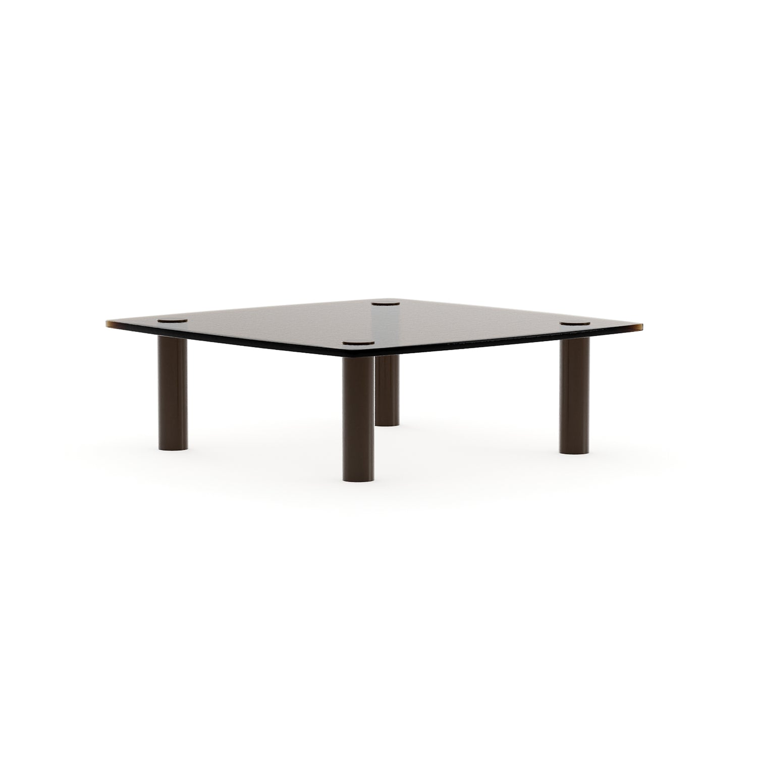 Caracole Resurface Bronze Glass Cocktail Table