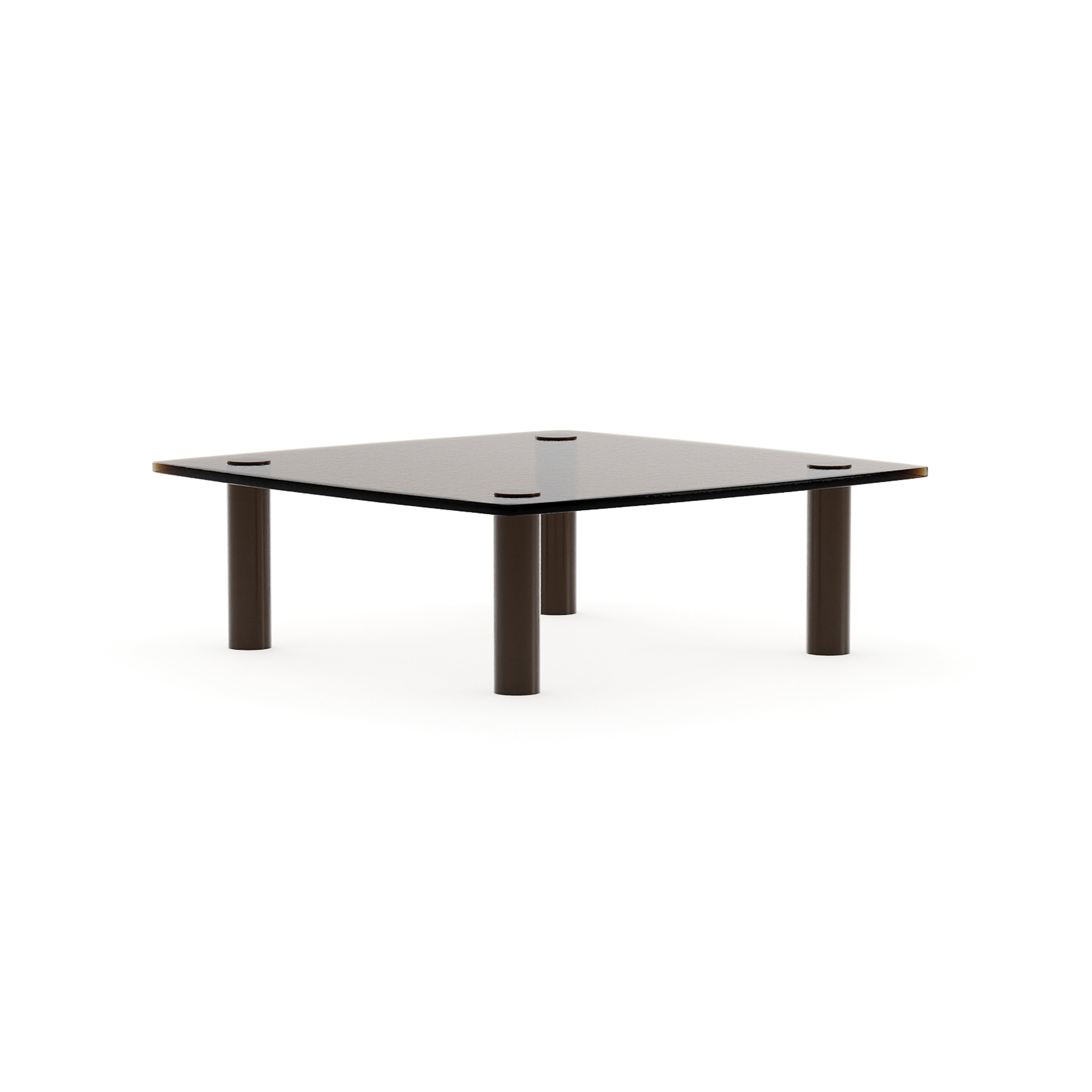 Caracole Resurface Bronze Glass Cocktail Table
