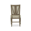 Magnussen Home Paxton Place Dovetail Grey Side Chair Set of 2