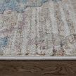 Feizy Dartmouth 39QKF Transitional Abstract Rug in Tan/Brown/Blue