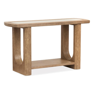 Magnussen Home Bradford Riverbed Beige Rectangular Sofa Table