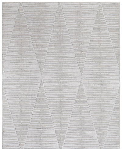 Feizy Elias 69FVF Rug in Ivory/Gray