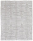 Feizy Elias 69FVF Rug in Ivory/Gray