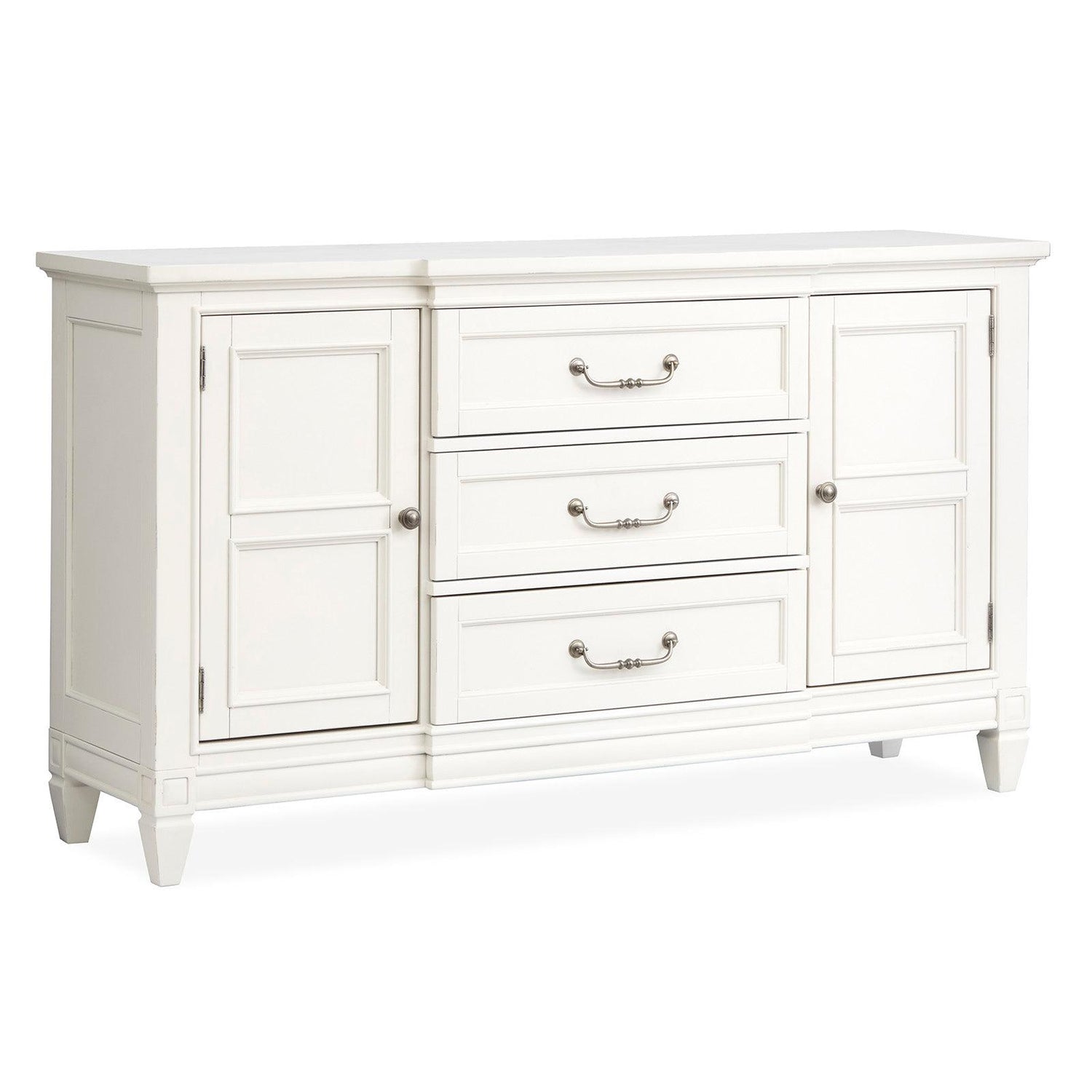 Magnussen Home Willowbrook Egg Shell White Buffet