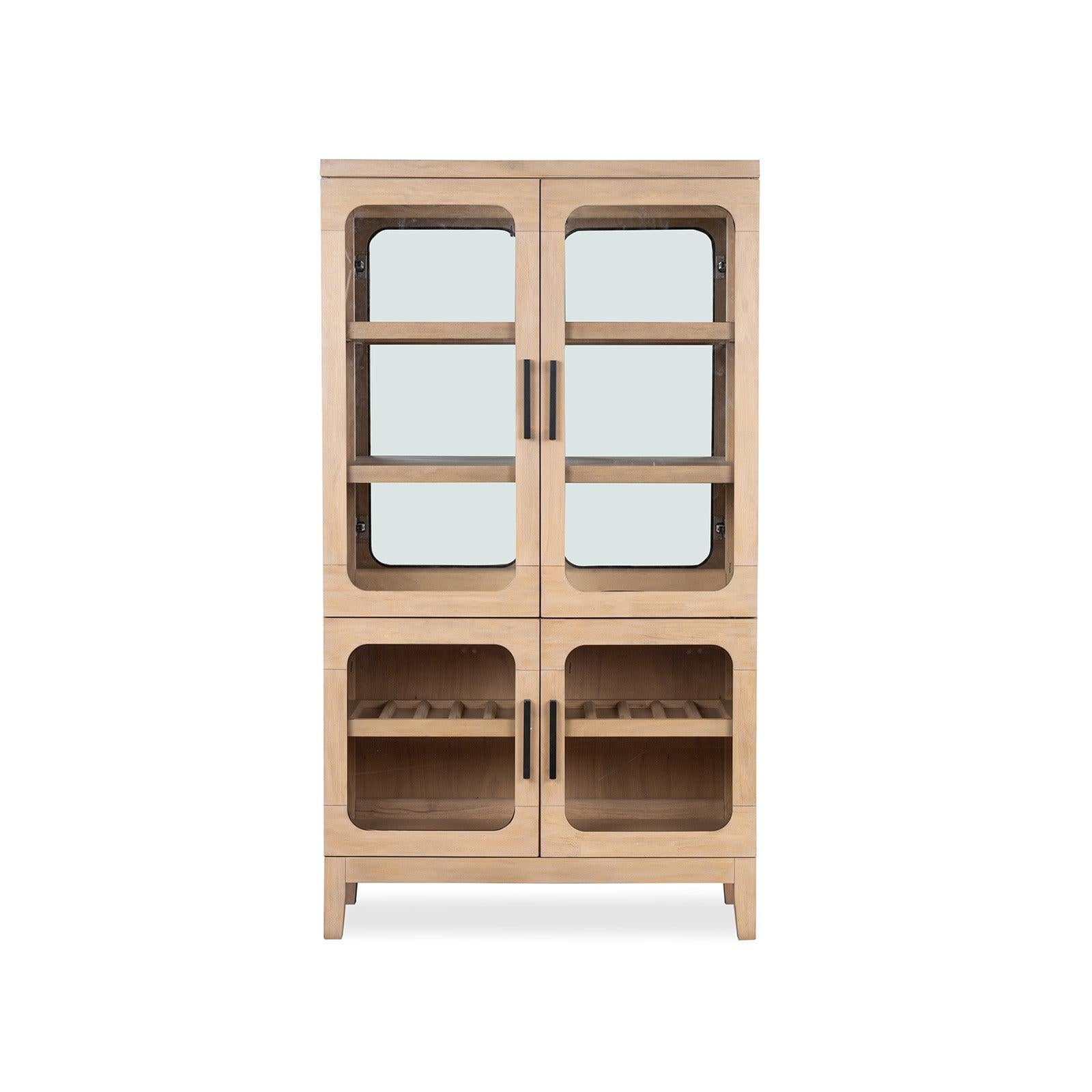 Magnussen Home Somerset Butternut Buffet Curio