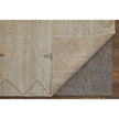 Feizy Kasbah 69G1F Transitional Moroccan Rug in Tan/Orange/Gray
