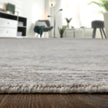 Feizy Brighton 69CHF Modern Abstract in Ivory/Taupe/Silver