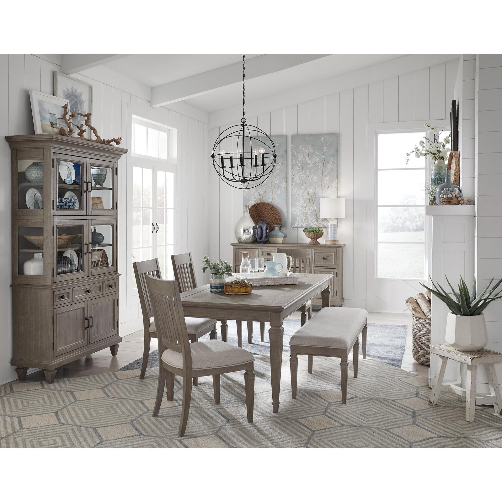 Magnussen Home Lancaster Dovetail Grey Dining Cabinet