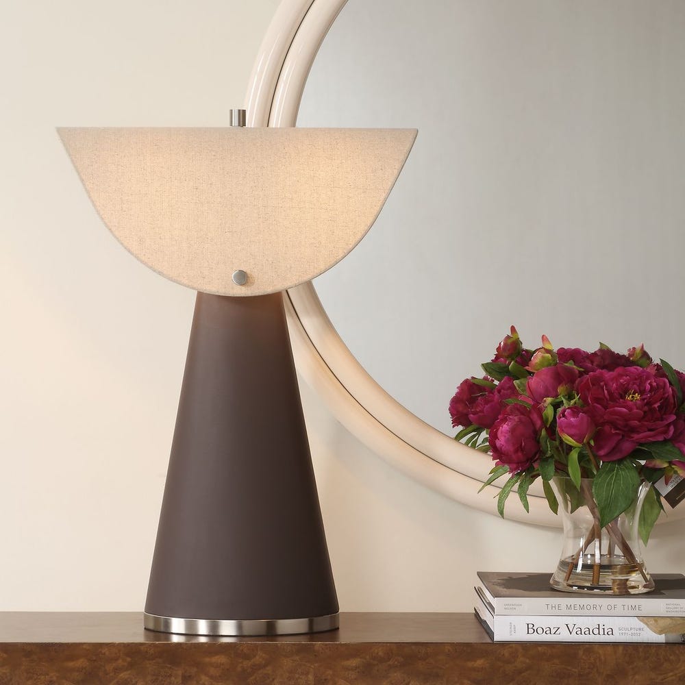 Uttermost Conover Brown Modern Table Lamp