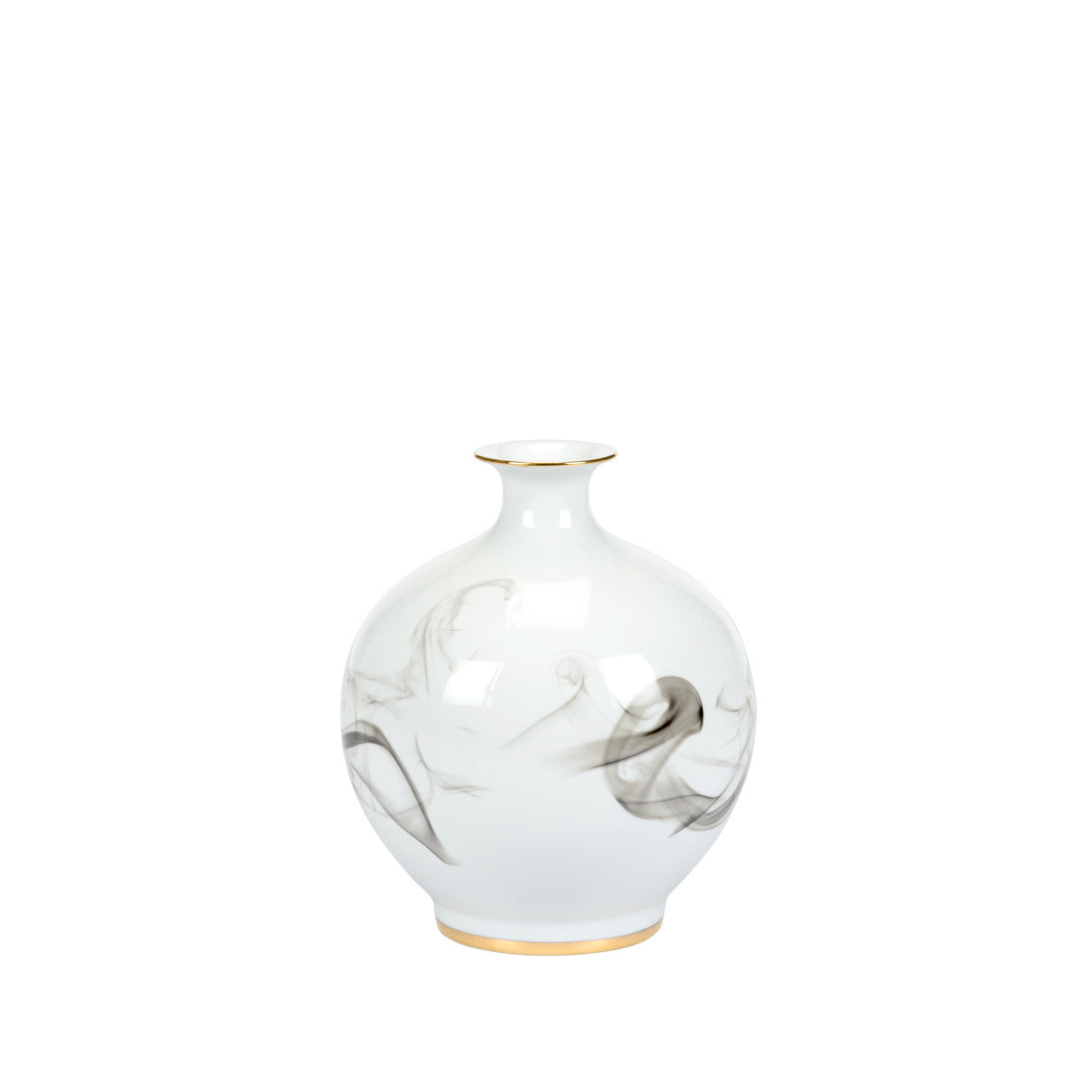 Wildwood White Cinder And Smoke Vase