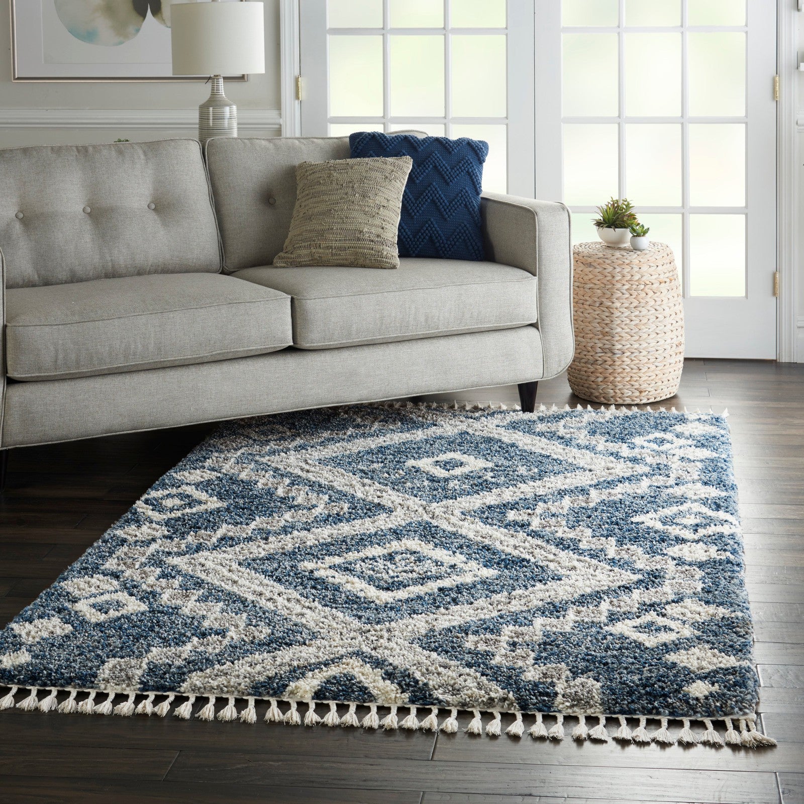 Nourison Oslo Shag OSL02 Shag Indoor Rug