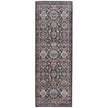 Feizy Pearson 39SGF Traditional Medallion, Blue/Red/Ivory, Rug
