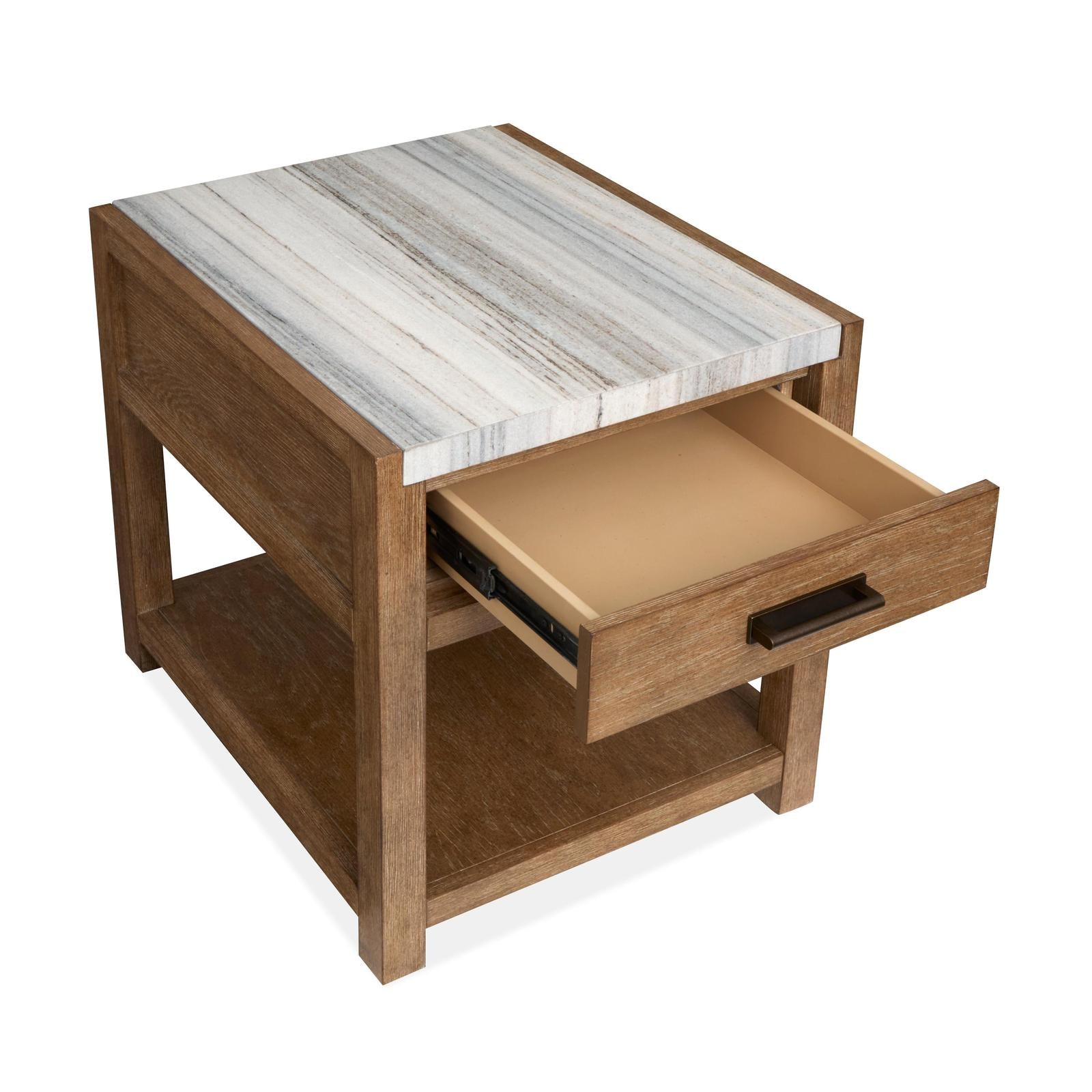 Magnussen Home Plum Creek Rectangular End Table