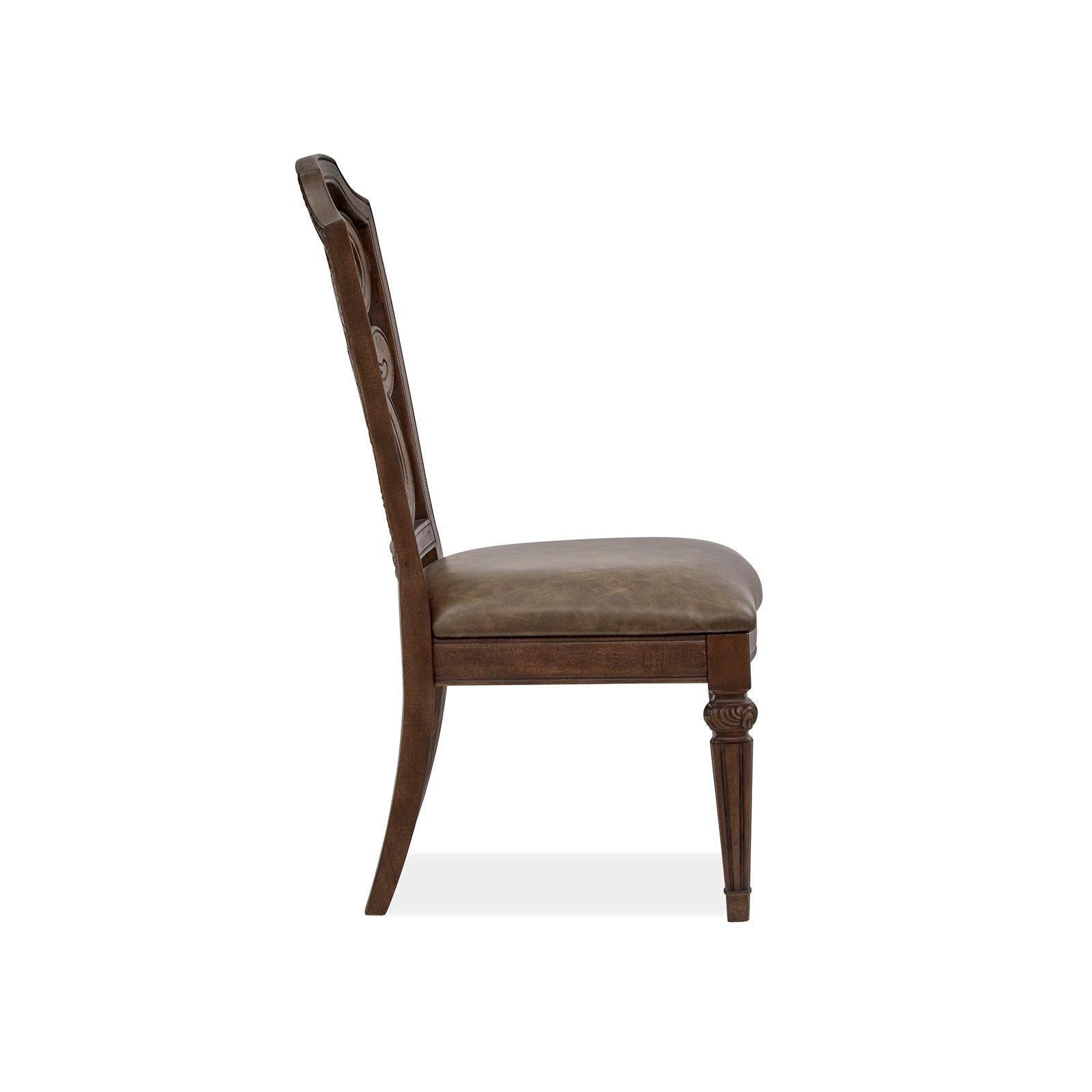 Magnussen Home Durango Willadeene Brown Side Chair Set of 2