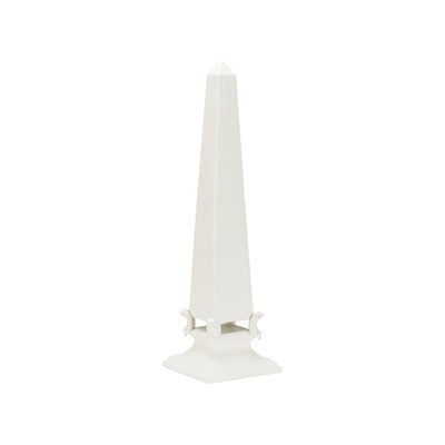 Chelsea House White Large Neoclassical Obelisk