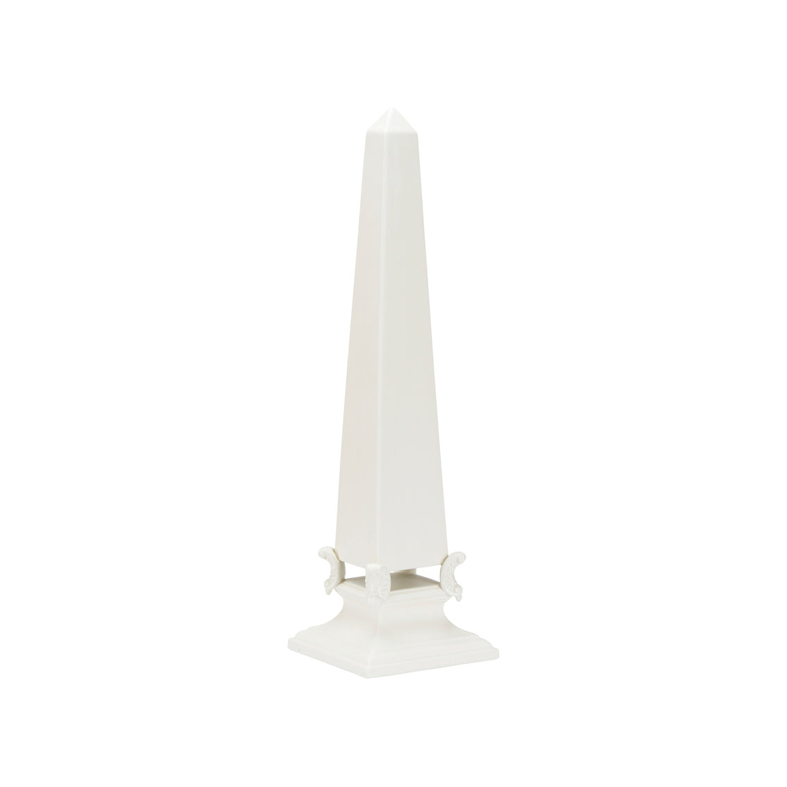 Chelsea House White Large Neoclassical Obelisk