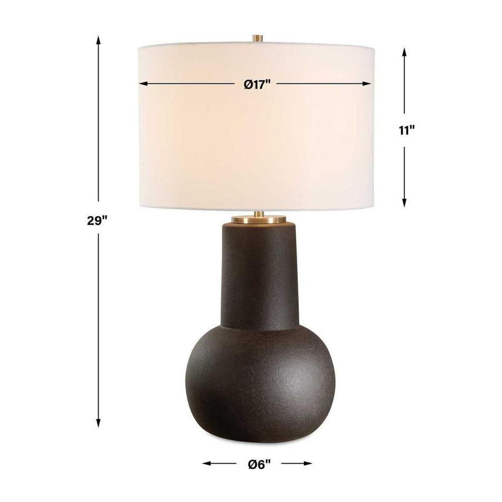 Uttermost Robson Rustic Bronze Table Lamp