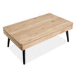 Magnussen Home Fletcher Driftwood Lift Top Storage Cocktail Table