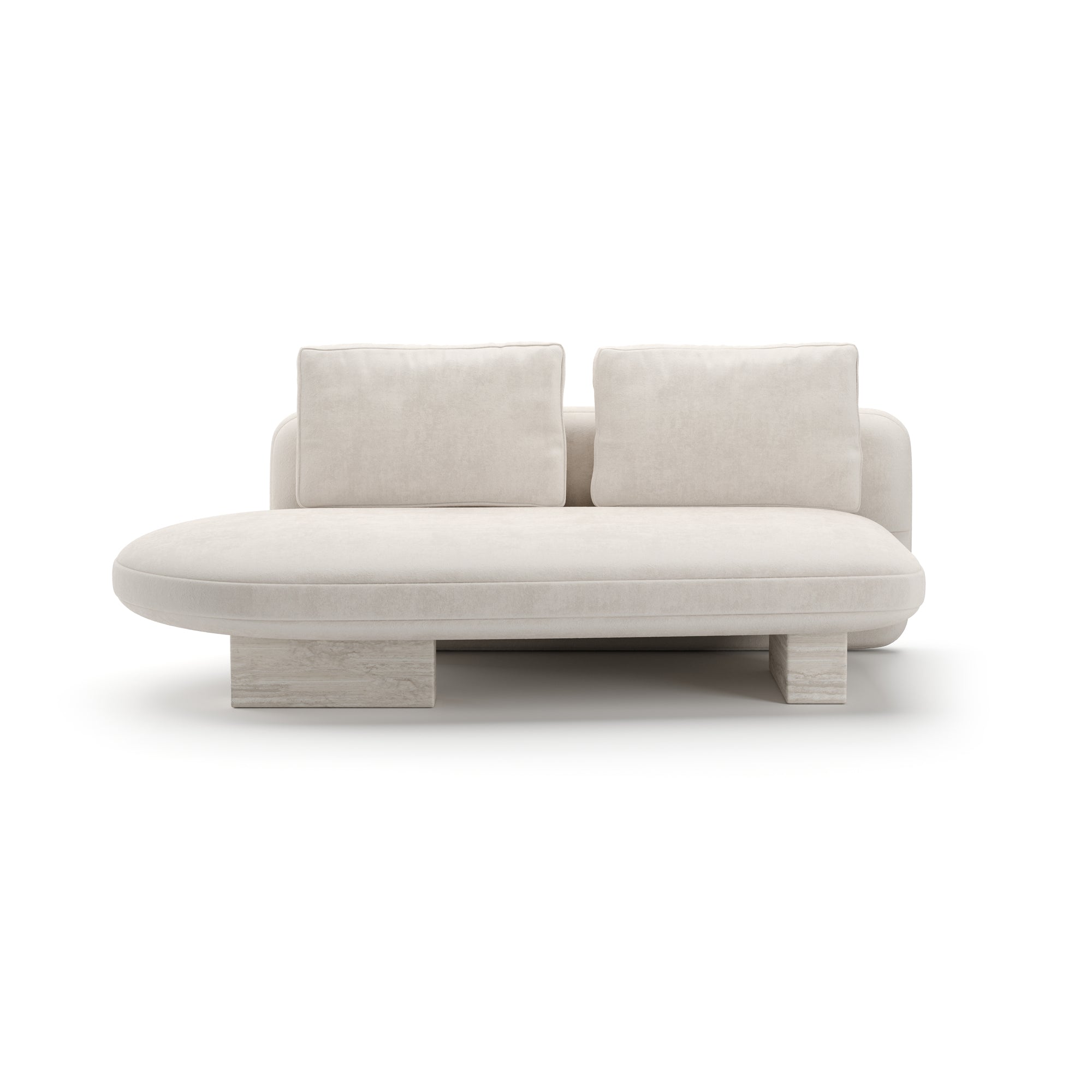 Caracole Overlap Sectional - Components