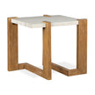 Magnussen Home Carrington Honey Wheat Rectangular End Table