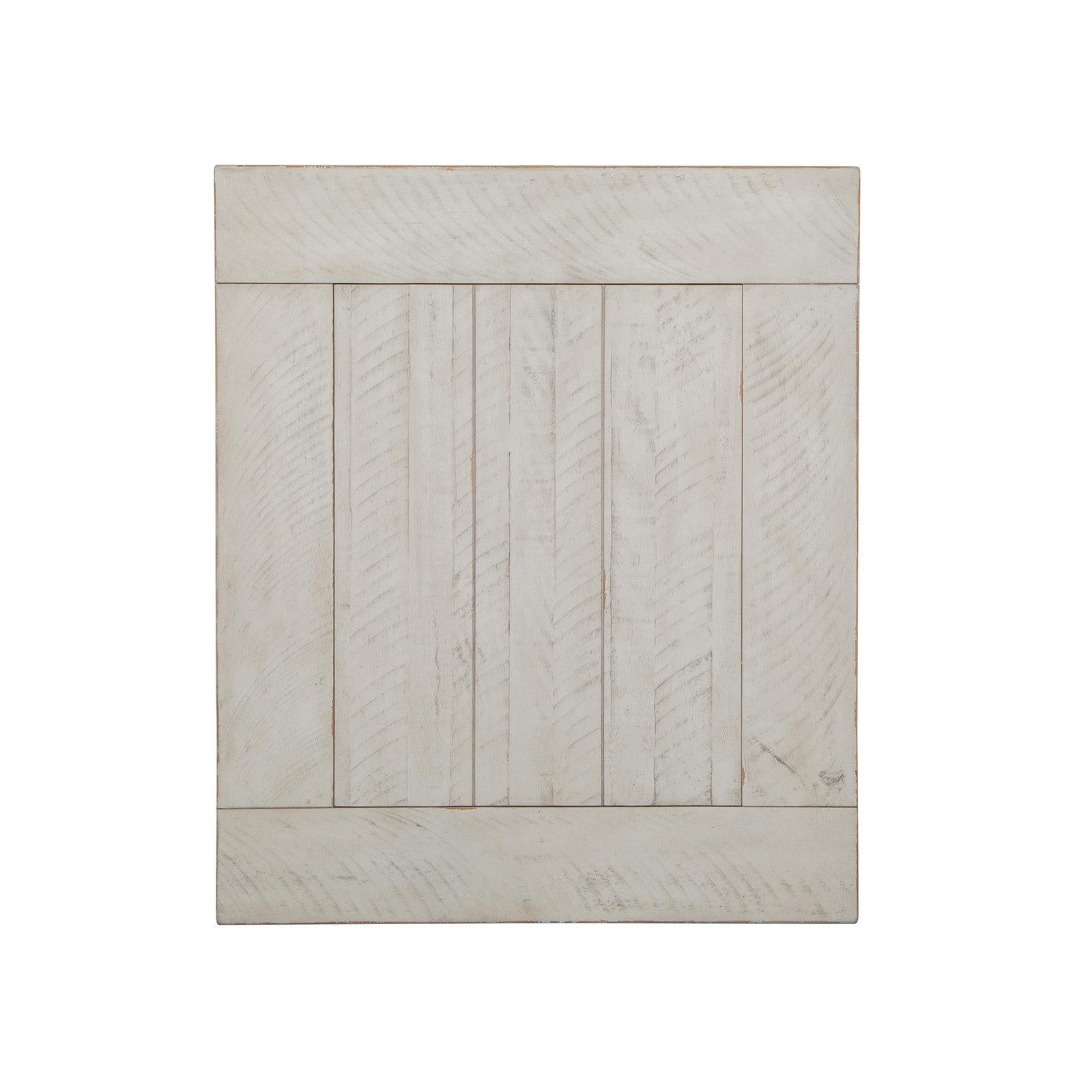 Magnussen Home Bronwyn Alabaster Rectangular End Table