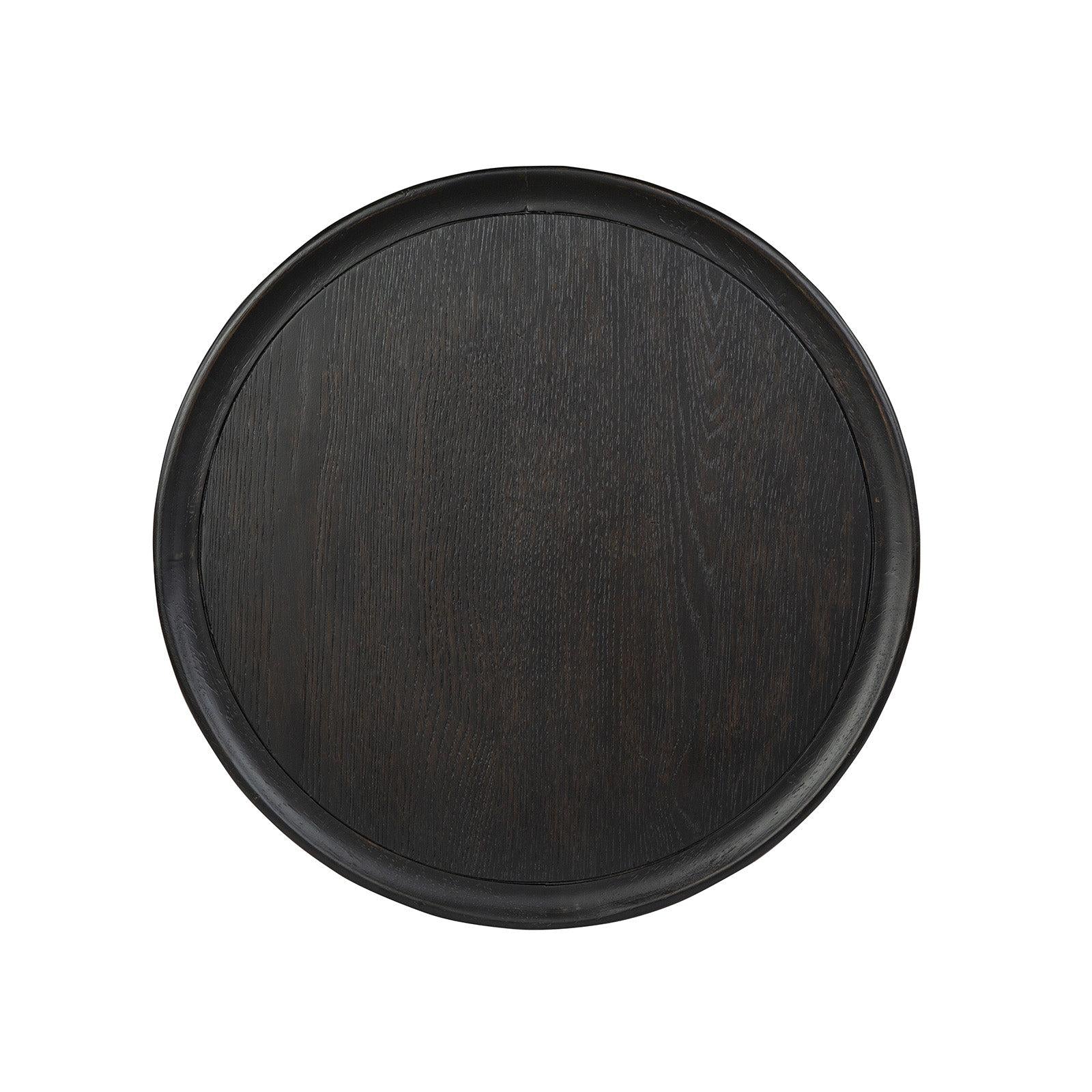 Magnussen Home Lindon Round Pedestal Accent End Table