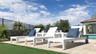 Sunset West Newport Adjustable Sling Chaise