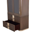 Michael Amini West Kensington Display Cabinet - Medium Espresso