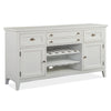 Magnussen Home Heron Cove Chalk White And Dovetail Grey Buffet
