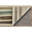 Feizy Eden 39QXF Modern Abstract Rug in Ivory/Brown/Blue