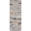 Feizy Laina 39G5F Transitional Abstract in Tan/Orange/Ivory