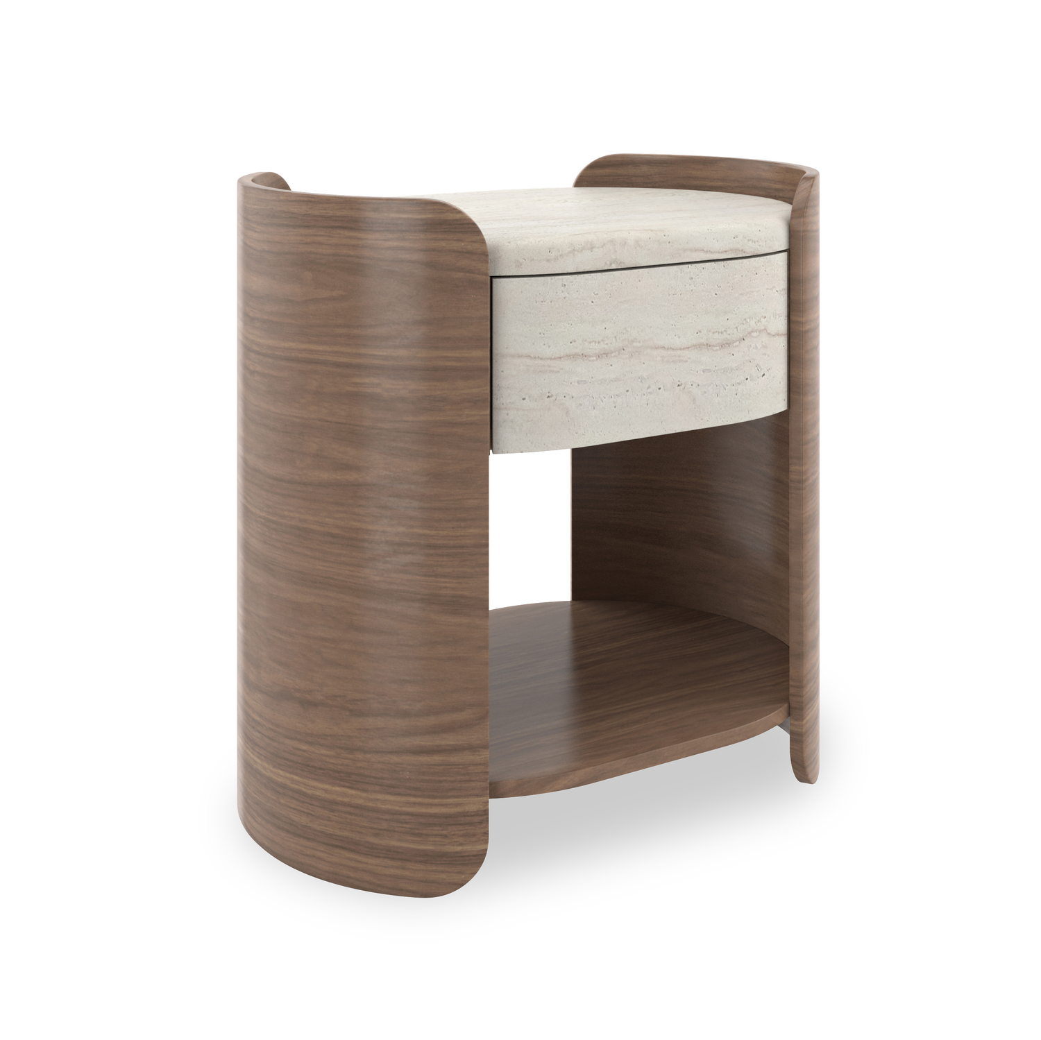 Caracole Classic Fleur Open Nightstand