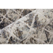 Feizy Kano 3873F Transitional Diamond Rug in Ivory/Gray/Taupe