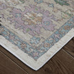 Feizy Dartmouth 39QJF Transitional Floral & Botanical Rug in Ivory/Brown/Blue