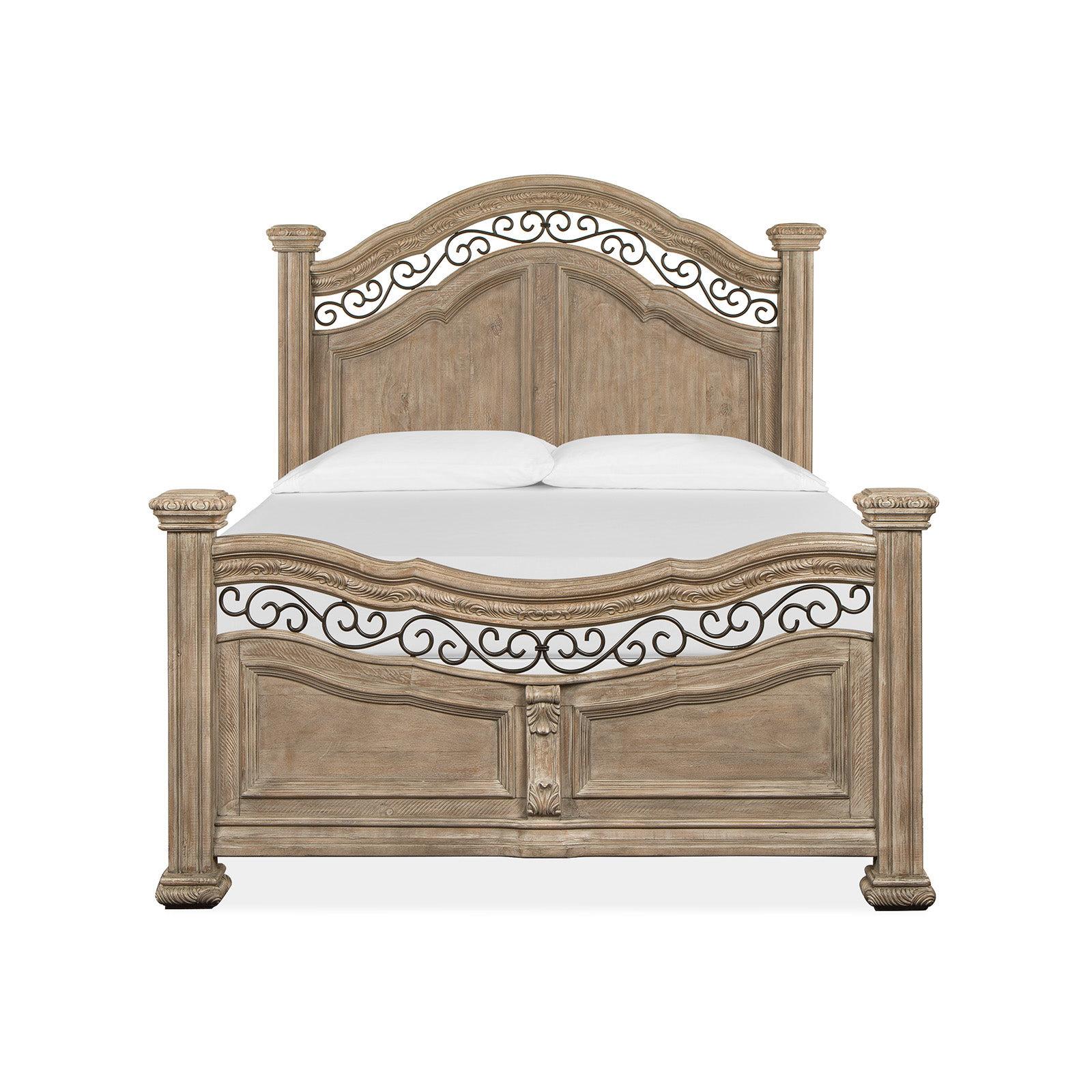 Magnussen Home Marisol Fawn Panel Bed