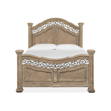 Magnussen Home Marisol Fawn Panel Bed