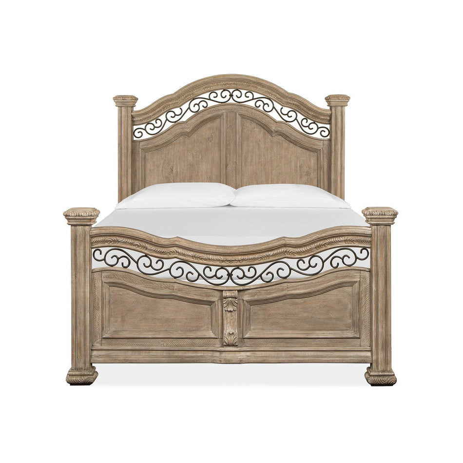 Magnussen Home Marisol Fawn Panel Bed