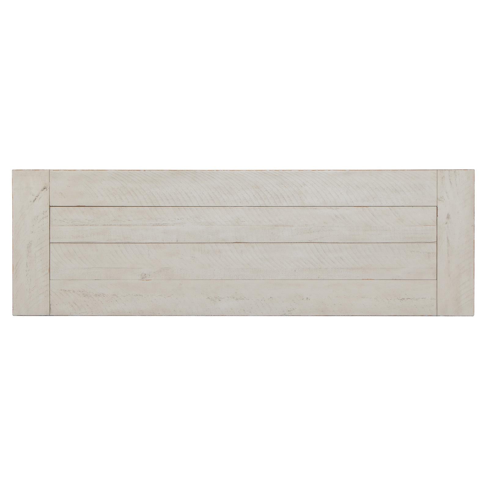 Magnussen Home Bronwyn Alabaster Rectangular Sofa Table