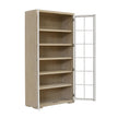 Pulaski Furniture Pulaski Furniture Accents Natural Wood Finish Door Bookcase