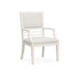 Salt Life Home Echo Isles Sea Pearl and Driftwood Upholstered Arm Chair Two Pack