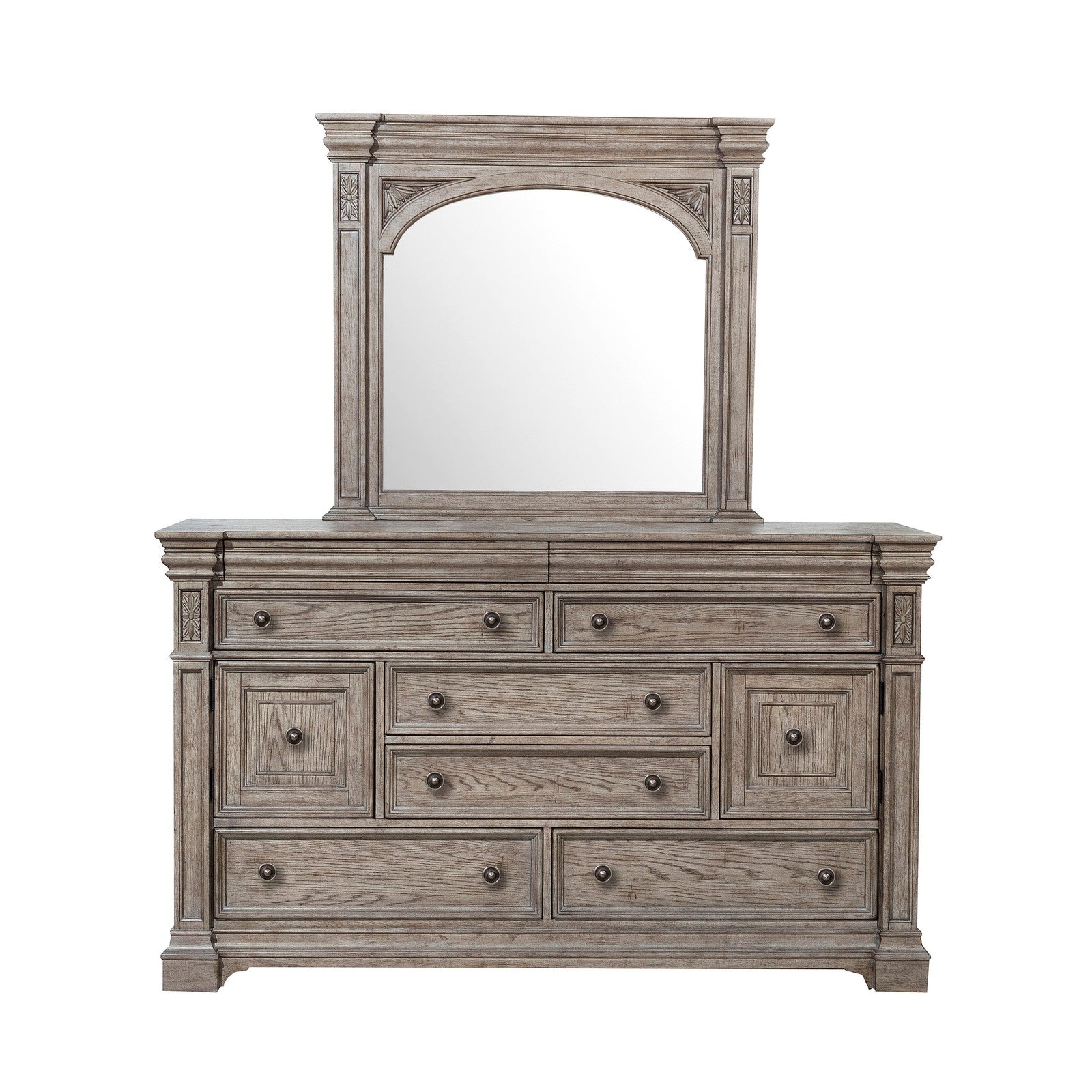 Pulaski Furniture Kingsbury Dresser and Mirror