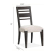 Magnussen Home Plum Creek Upholstered Side Chair Set of 2