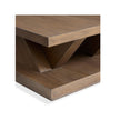 Magnussen Home Lansbury Antique Wheat Square Cocktail Table With Casters