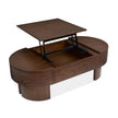 Magnussen Home Holloway Toasted Almond Oval Lift Top Cocktail Table