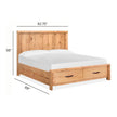 Magnussen Home Laramie Honey Wheat Bed