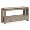 Magnussen Home Conrad Stone Harbor Grey Rectangular Sofa Table